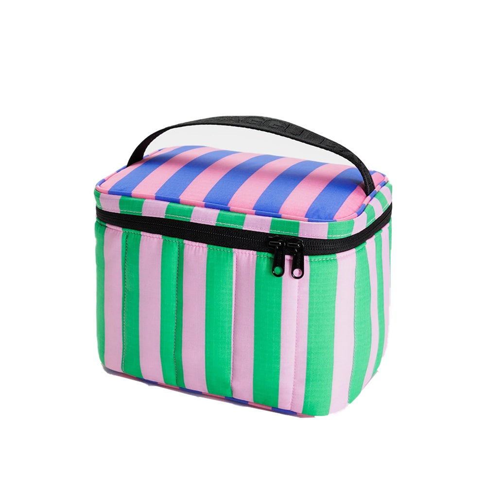 Puffy Cooler Bag : Sunset Quilt Stripe - Baggu