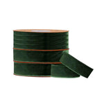 10M VELVET RIBBON - EVERGREEN 19mm