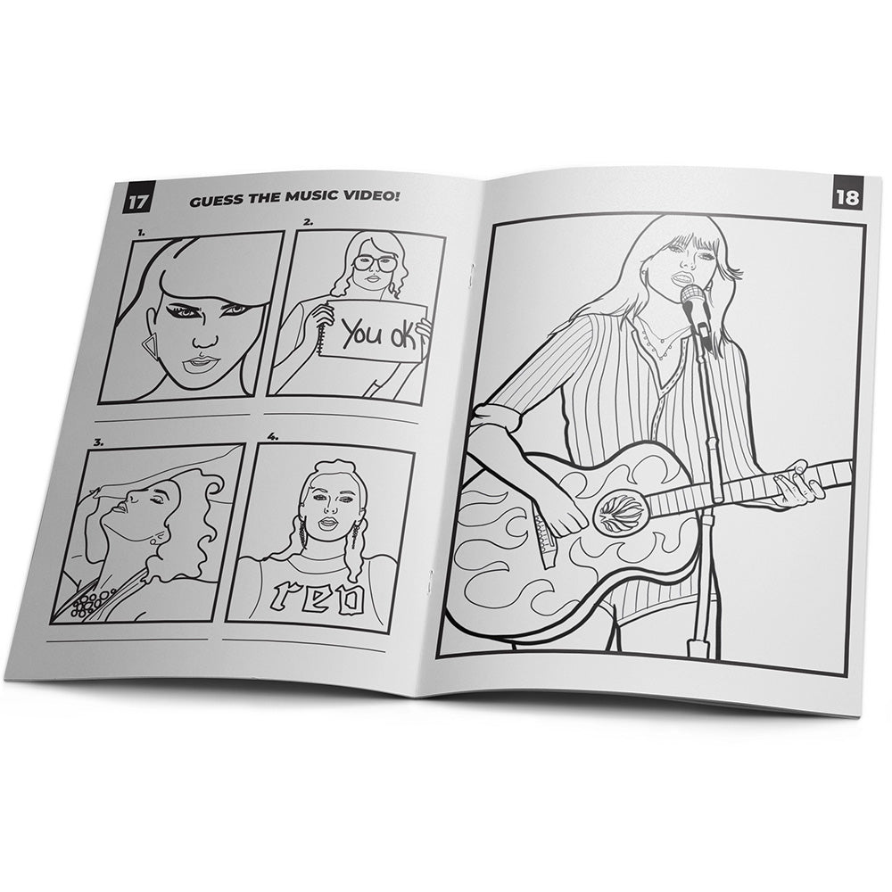 ACTIVITY BOOK - TAYLOR SWIFT