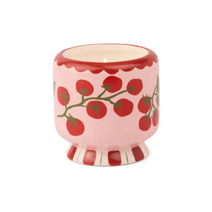 A DOPO 8oz CERAMIC CANDLE - HEIRLOOM TOMATO