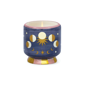 A DOPO 8oz CERAMIC CANDLE - MOON PHASE JASMINE & ROSE