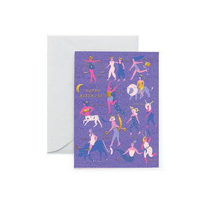 ASTRO FEMMES BIRTHDAY CARD