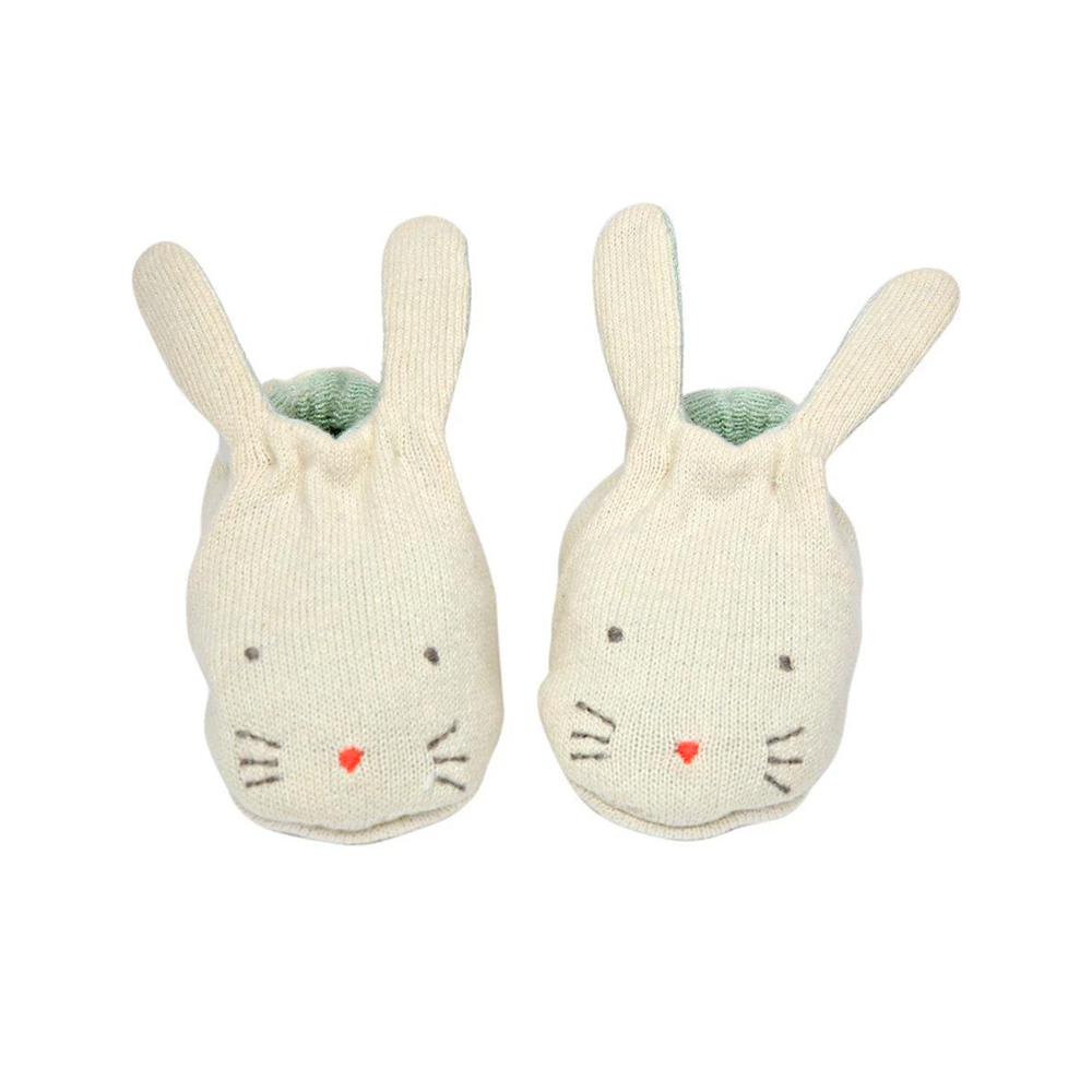 BABY BOOTIES - BUNNY MINT