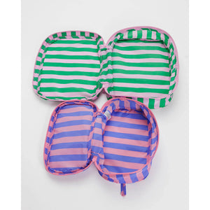 BAGGU PACKING CUBE SET - AWNING STRIPES