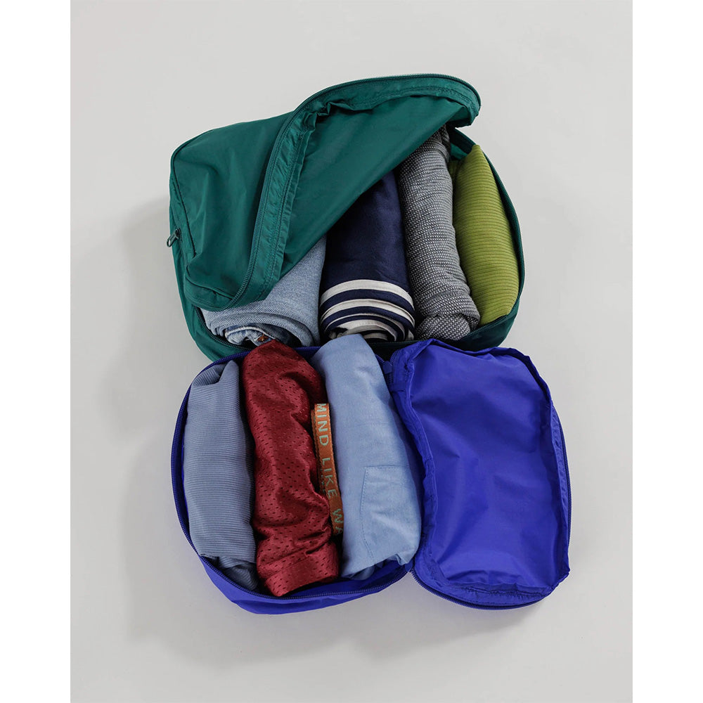 BAGGU PACKING CUBE SET - LAKE