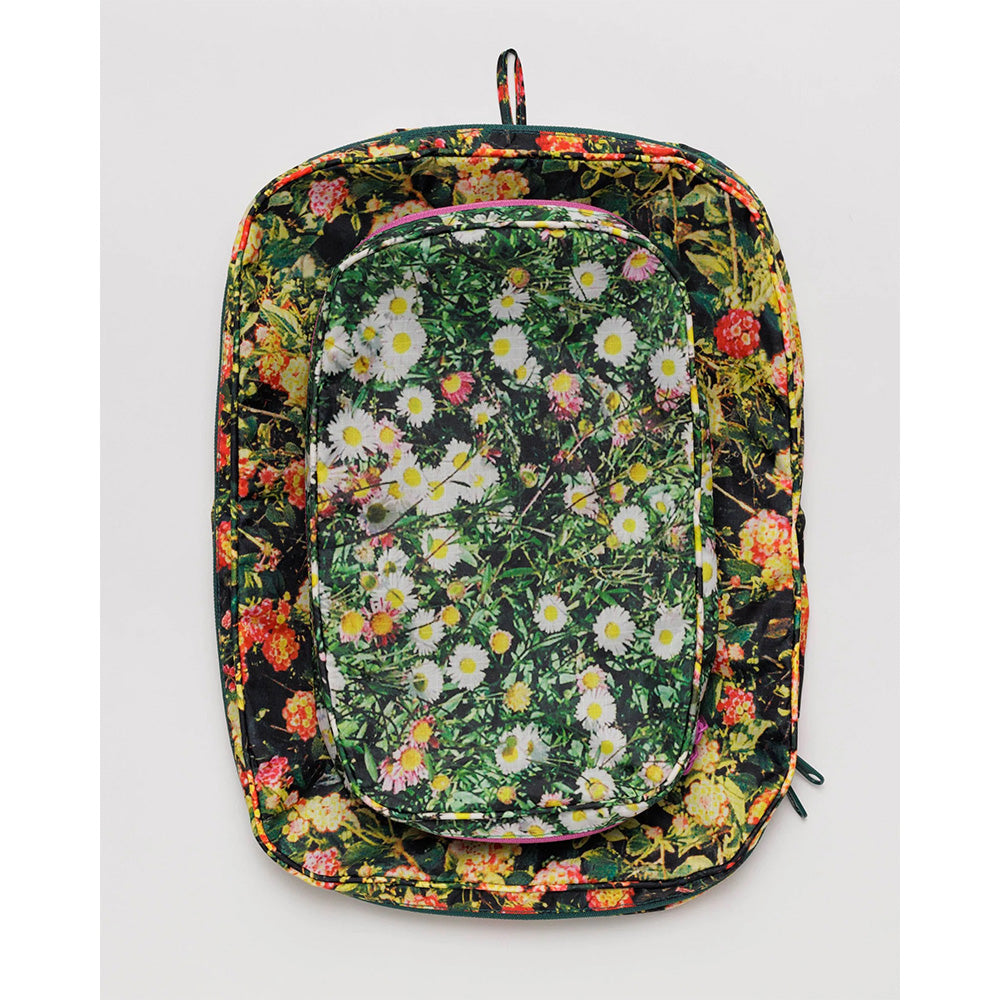 BAGGU PACKING CUBE SET - PHOTO FLORALS