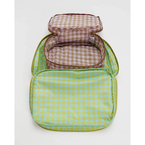 BAGGU PACKING CUBE SET - PIXEL GINGHAM