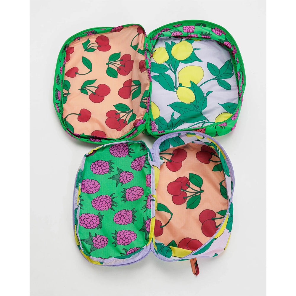 BAGGU PACKING CUBE SET - SUNSHINE FRUIT