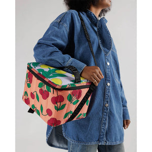 BAGGU PUFFY COOLER BAG - SUNSHINE FRUIT MIX