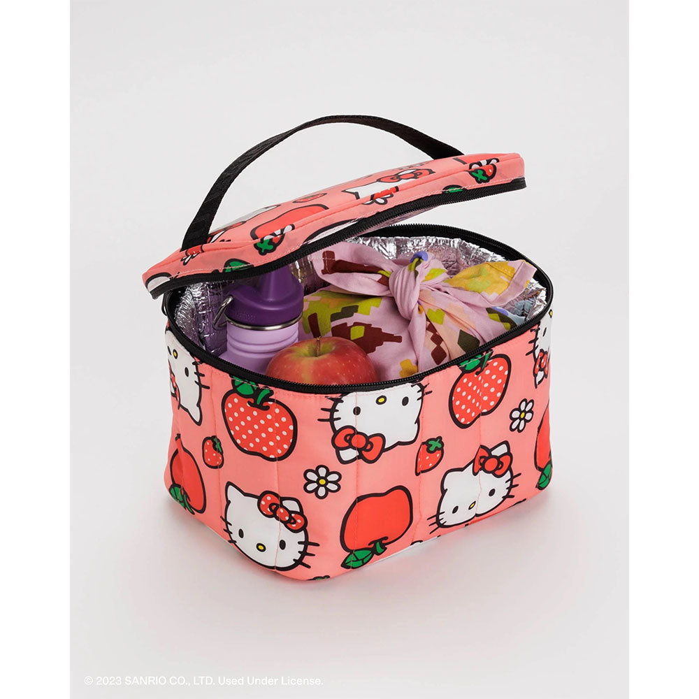 BAGGU PUFFY LUNCH BAG - HELLO KITTY APPLE