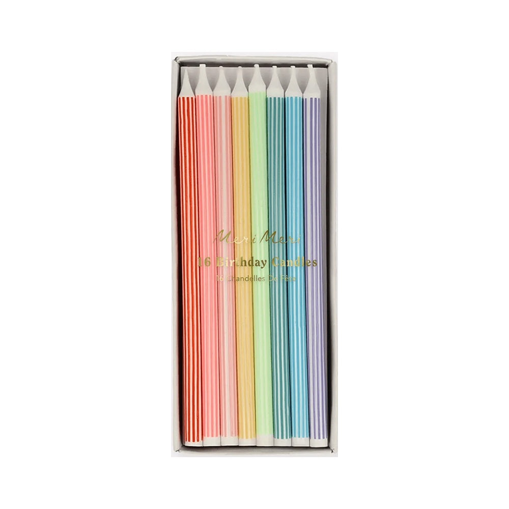 CANDLES - MIXED STRIPE