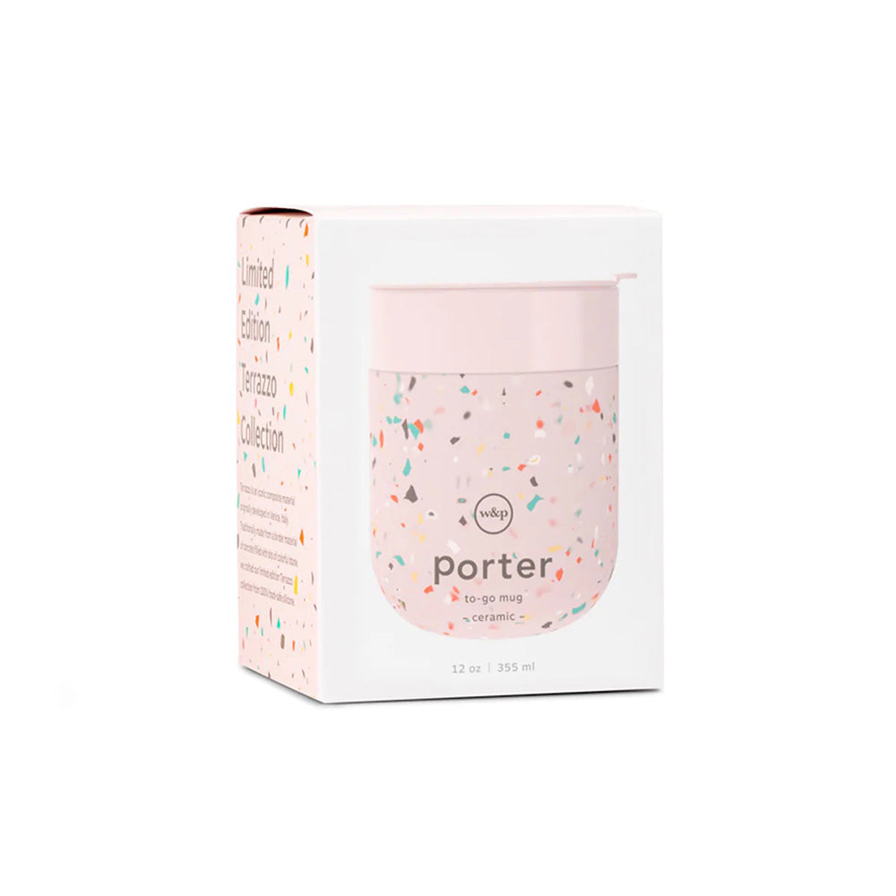 CERAMIC MUG - TERRAZZO BLUSH 355ML