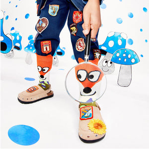 HAPPY SOCKS - KID'S FOX SCOUT SOCKS 2-3Y