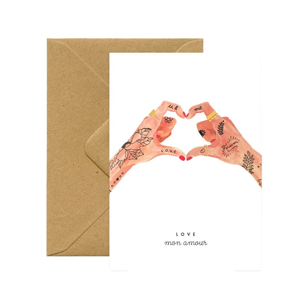 HANDS OF LOVE CARD