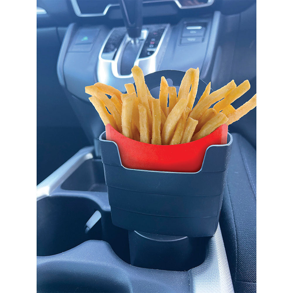 IN-CAR CHIPS AND SAUCE HOLDER