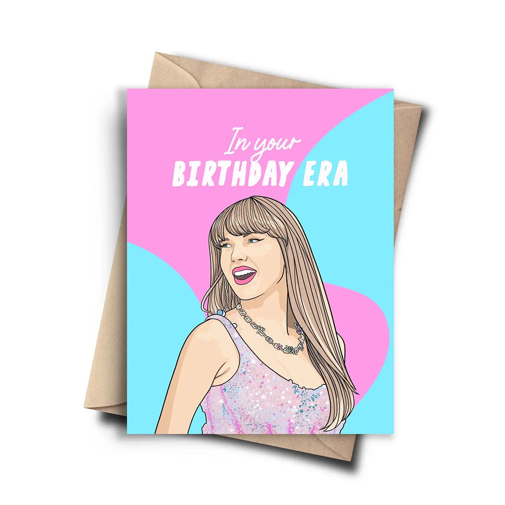 TAYLOR SWIFT - IN YOUR BIRTHDAY ERA CARD