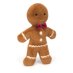 JELLYCAT JOLLY GINGERBREAD FRED - LARGE