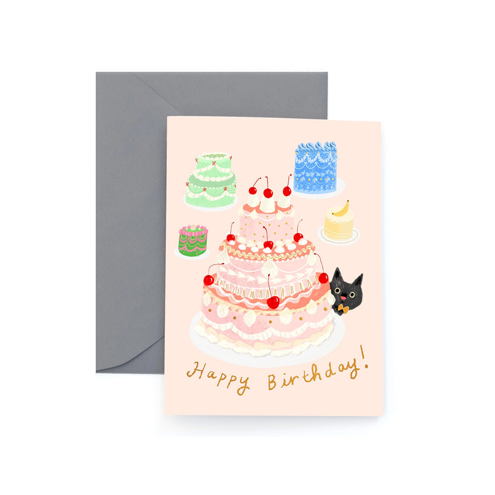 LE GATEAU BIRTHDAY CARD