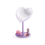 LIGHT UP LED HEART MIRROR