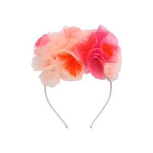 MERI MERI PINK FLORAL HEADBAND