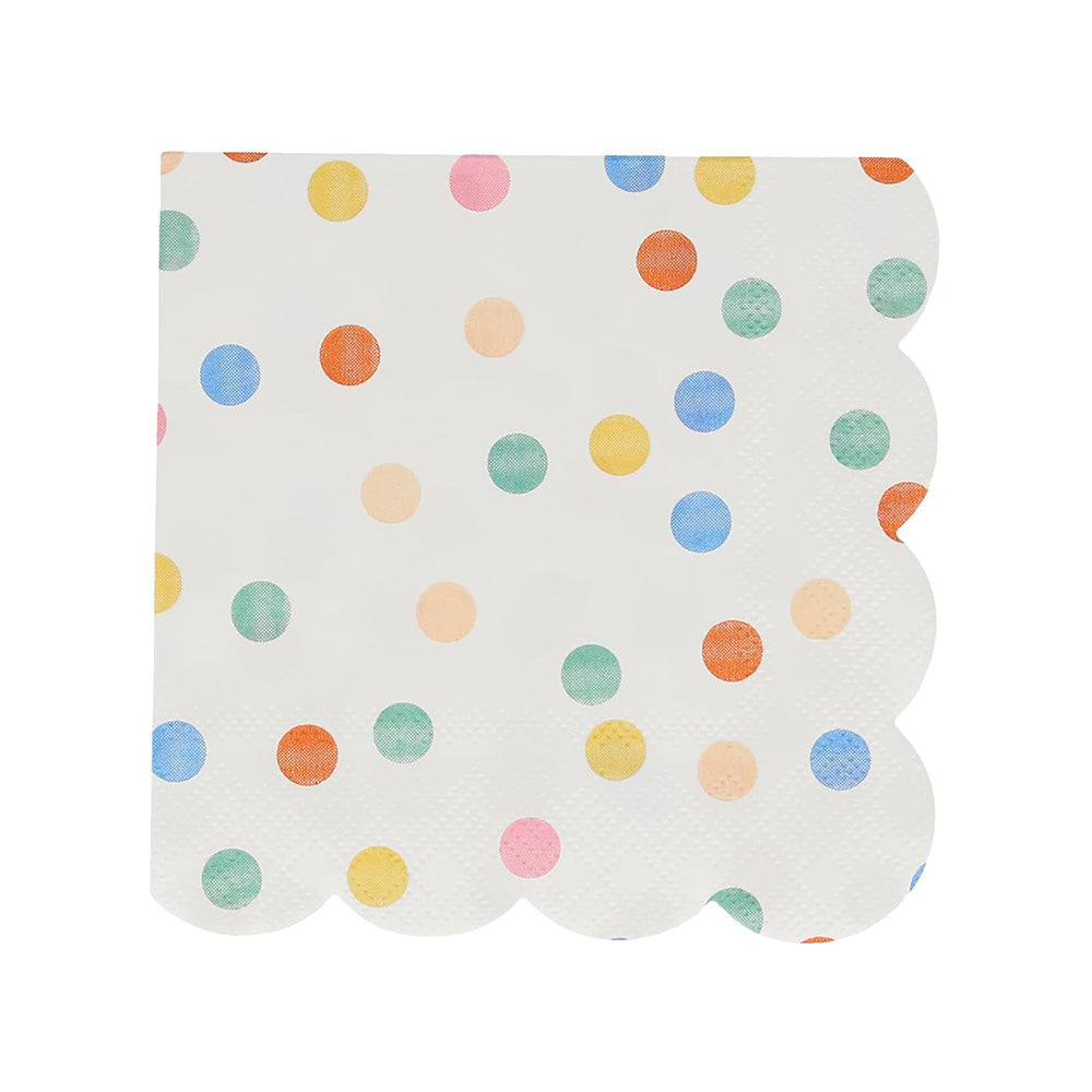 MERI MERI NAPKINS - COLOURFUL PATTERN SMALL