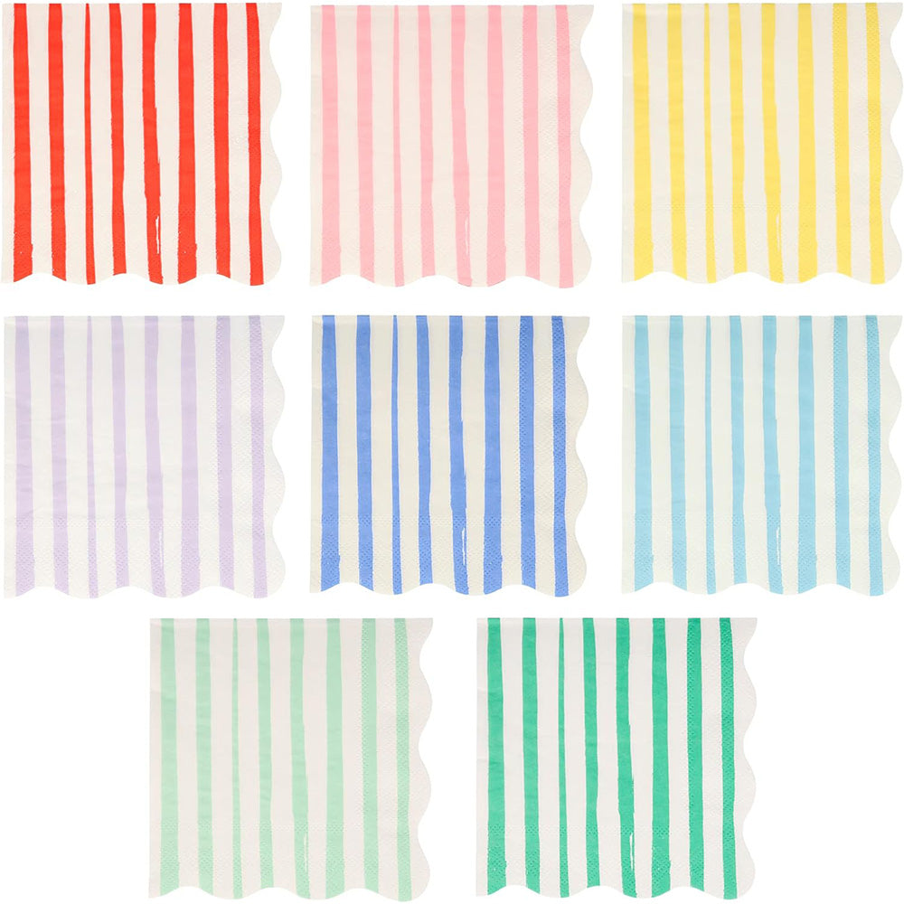 MERI MERI NAPKINS - STRIPED SMALL