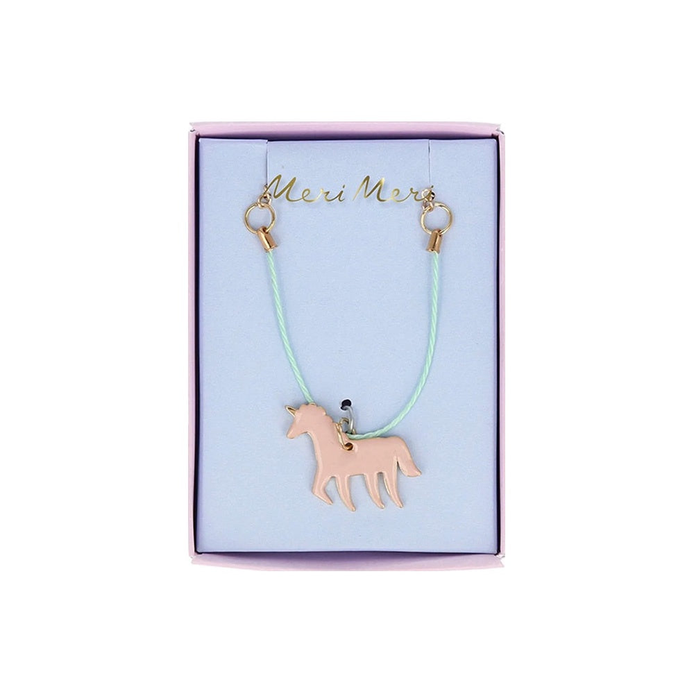 NECKLACE - ENAMEL UNICORN