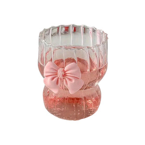 PINK BOW GLASS