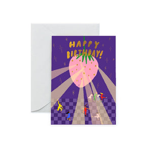 ROLLER DISCO BIRTHDAY CARD