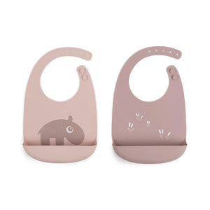 SILICONE BIB SET - OZZO POWDER 2 SET