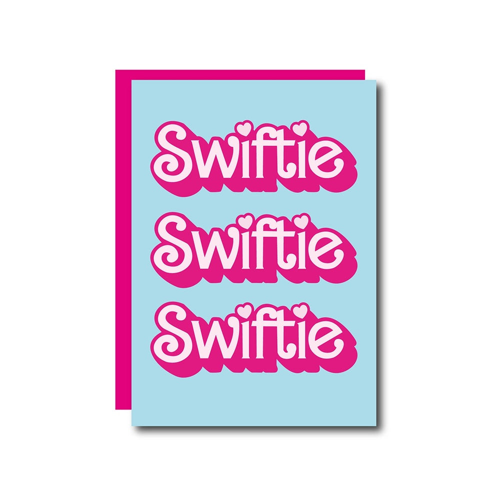 SWIFTIE FAN GREETING CARD