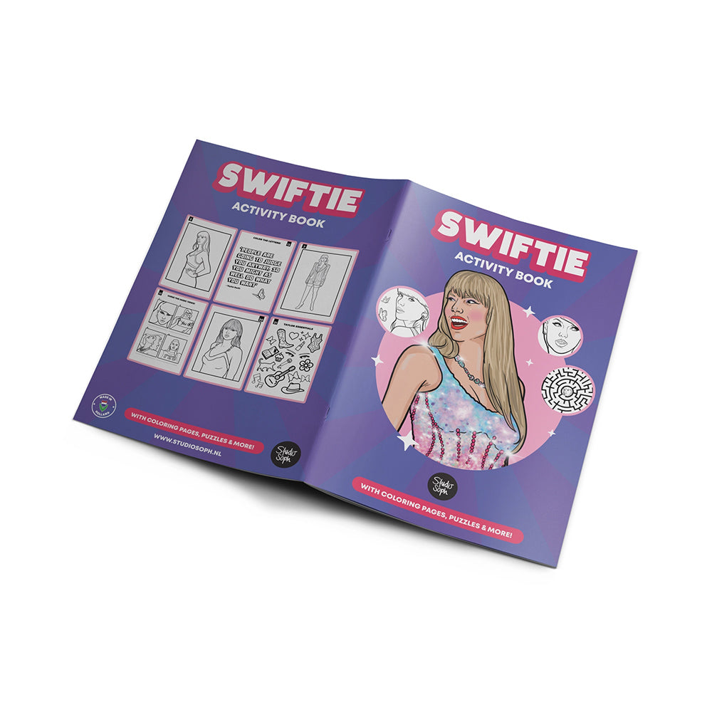 TAYLOR SWIFT A4 ACTIVITY BOOK