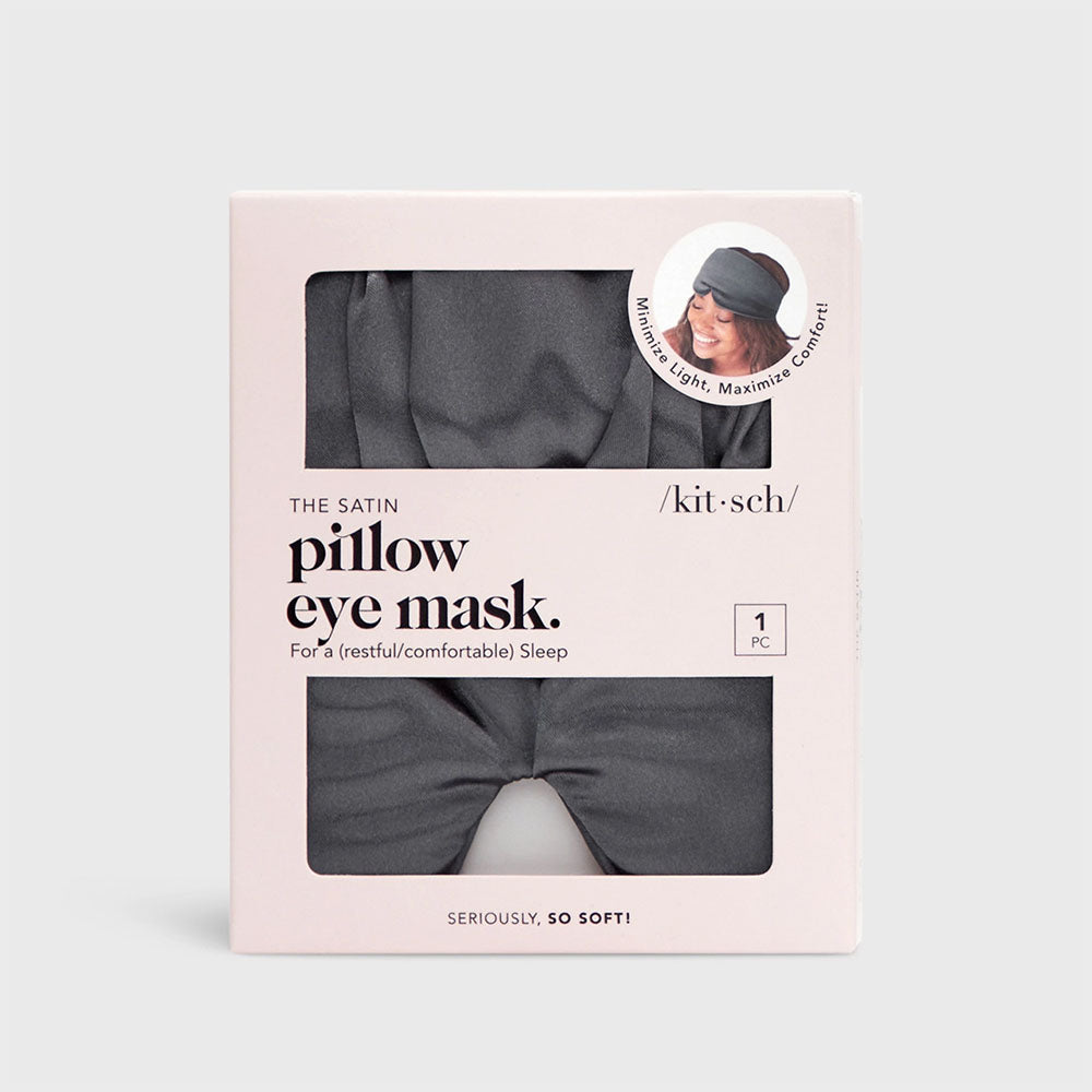 THE PILLOW EYE MASK - CHARCOAL