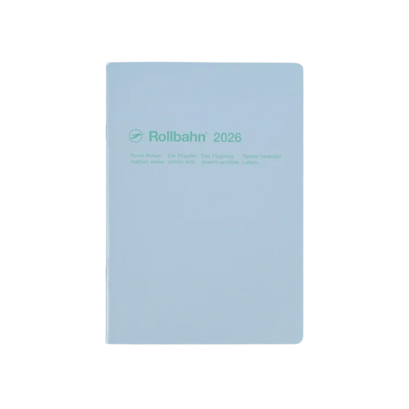 2026 DIARY - ROLLBAHN NOTEBOOK - MONTHLY - LIGHT BLUE