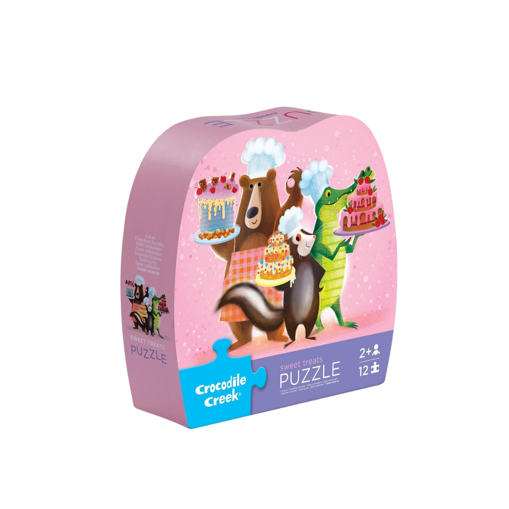 12 PC MINI  PUZZLE - SWEET TREATS