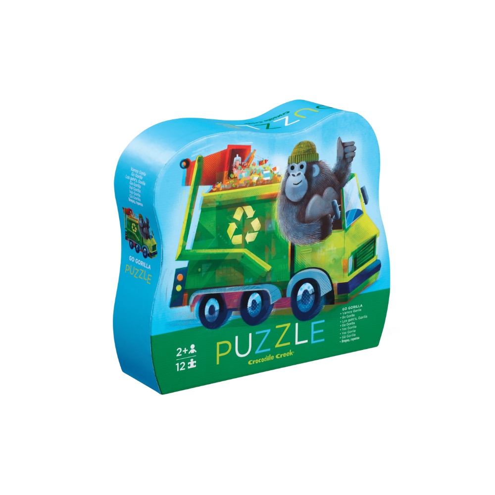 12 PC MINI PUZZLE - GO GORILLA