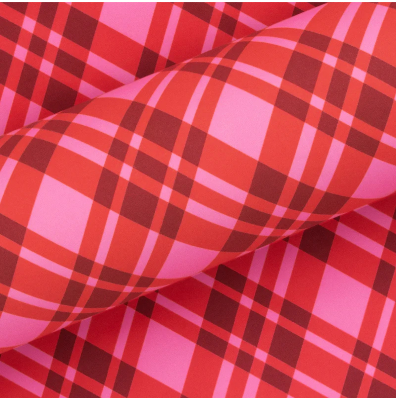 10M ROLL WRAP - PLAID BRIGHT