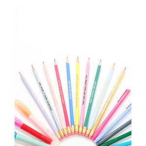 WRITE ON PENCIL SET - COMPLIMENTS