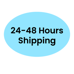 image with text that reads "24-48 hours shipping"