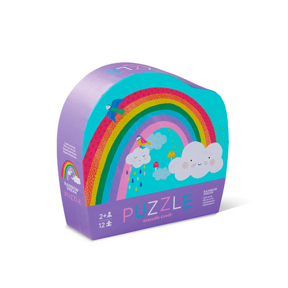 12PC MINI PUZZLE - RAINBOW