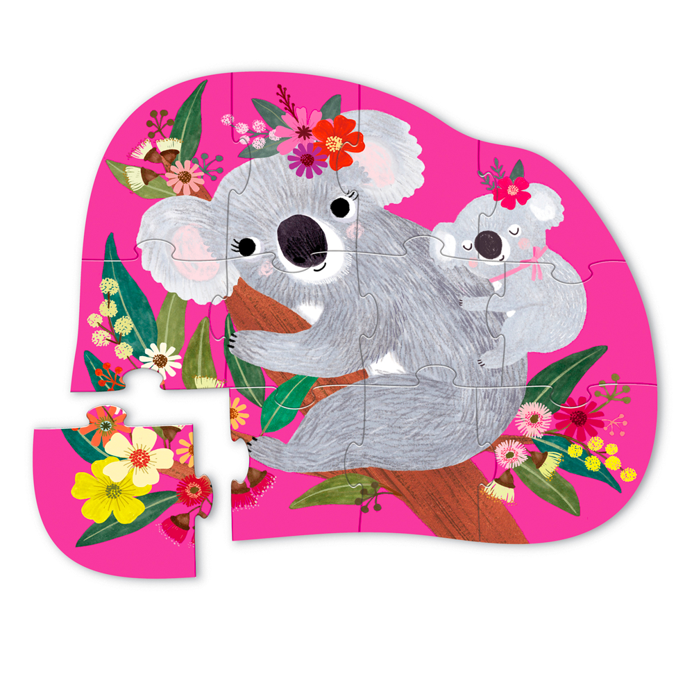 12PC MINI PUZZLE - KOALA CUDDLE