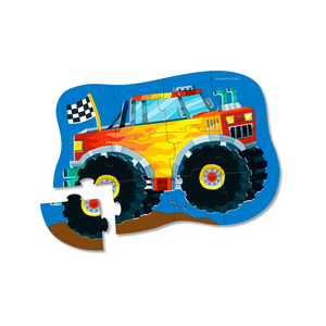 12PC MINI PUZZLE - MONSTER TRUCK