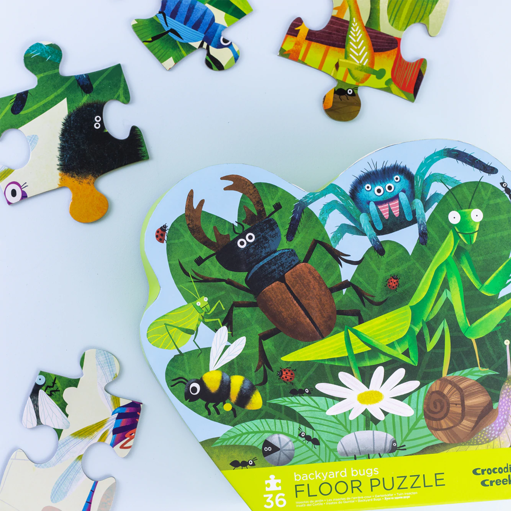 36PC PUZZLE - BACKYARD BUGS