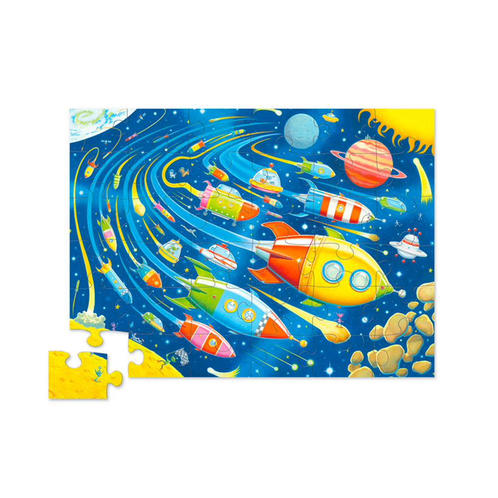 36PC PUZZLE - SPACE RACE