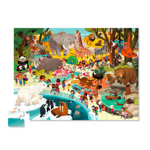 48PC PUZZLE - DAY AT THE ZOO