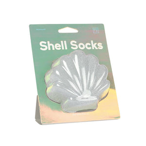 SHELL SOCKS SILVER