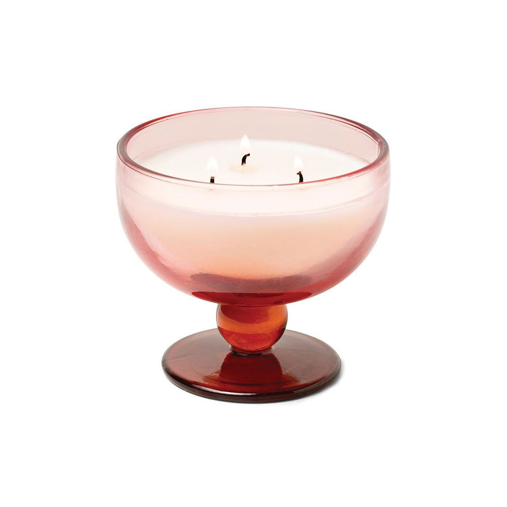 AURA 6 OZ CANDLE - SAFFRON ROSE