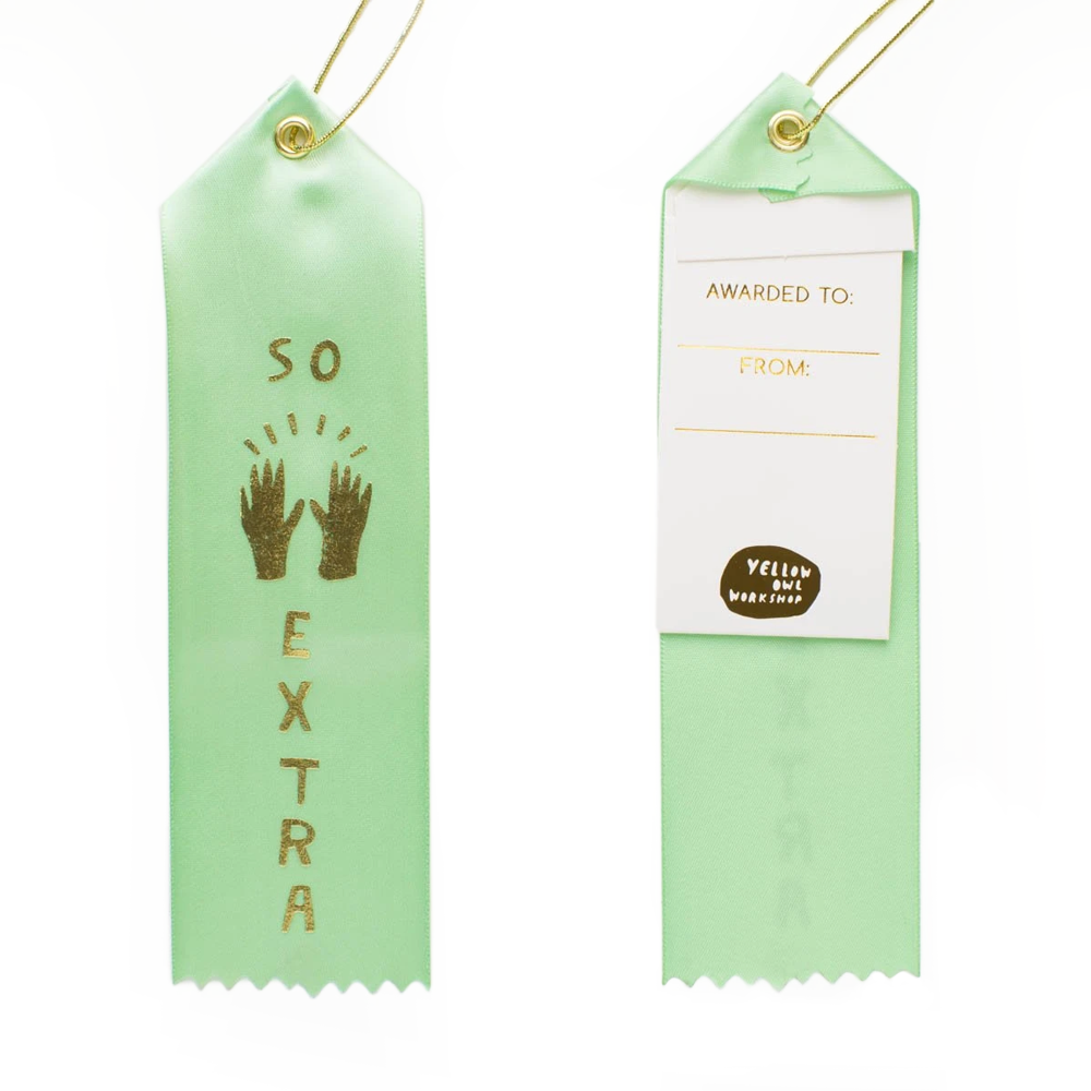 AWARD RIBBON SO EXTRA