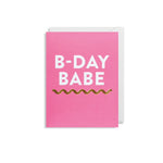 B-DAY BABE MINI CARD