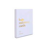 BABY MILESTONE CARDS - BLUE